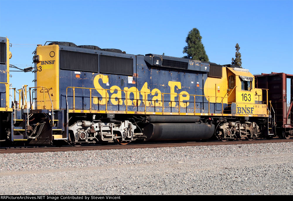 BNSF GP60 #163 on local